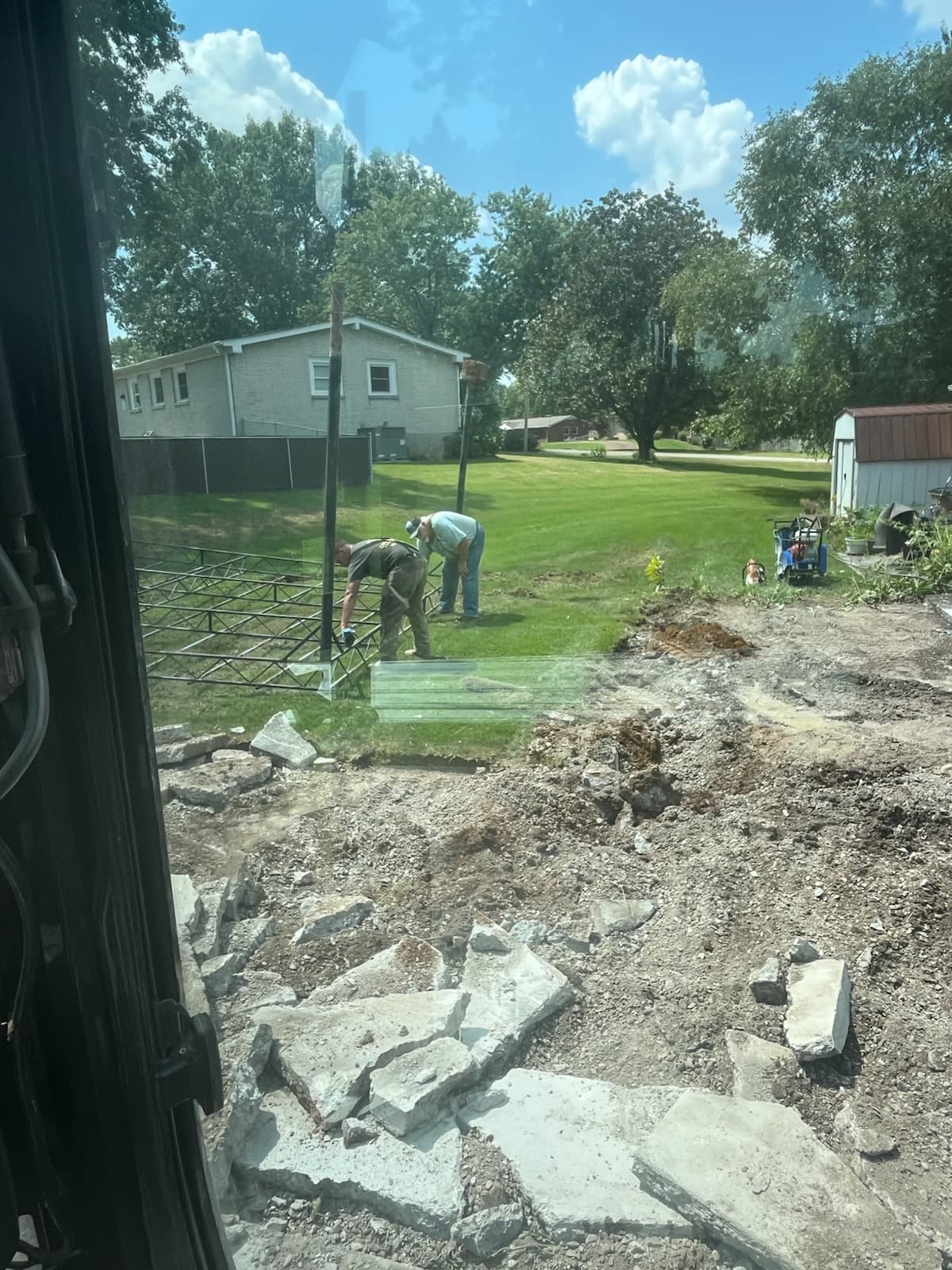 The Country Boy team at work